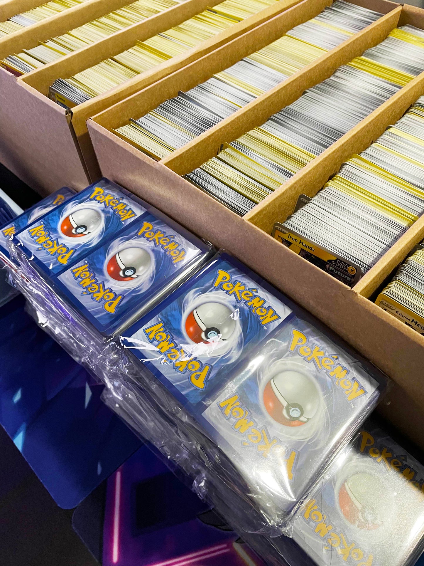 100 Random Pokemon Card Bundle (RIPPED)