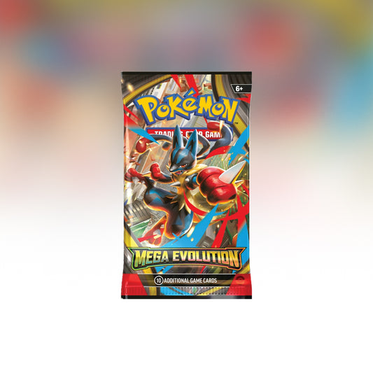 Mega Evolutions Booster Pack (RIPPED) 3PP LIMIT